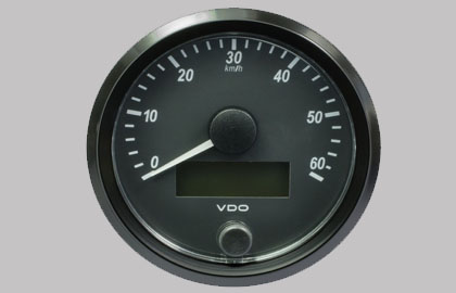 SingleViu Speedometer 60 Km/h Gauge